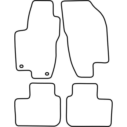 Autoteppiche passend für Alfa Romeo 156 1997-2003