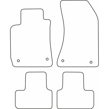 Autoteppiche passend für Alfa Romeo 159 2010-