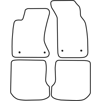 Autoteppiche passend für Audi A4 1995-1999