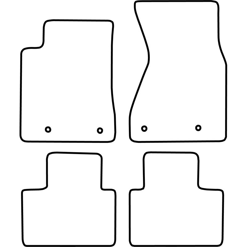 Autoteppiche passend für Audi A8 1994-2002