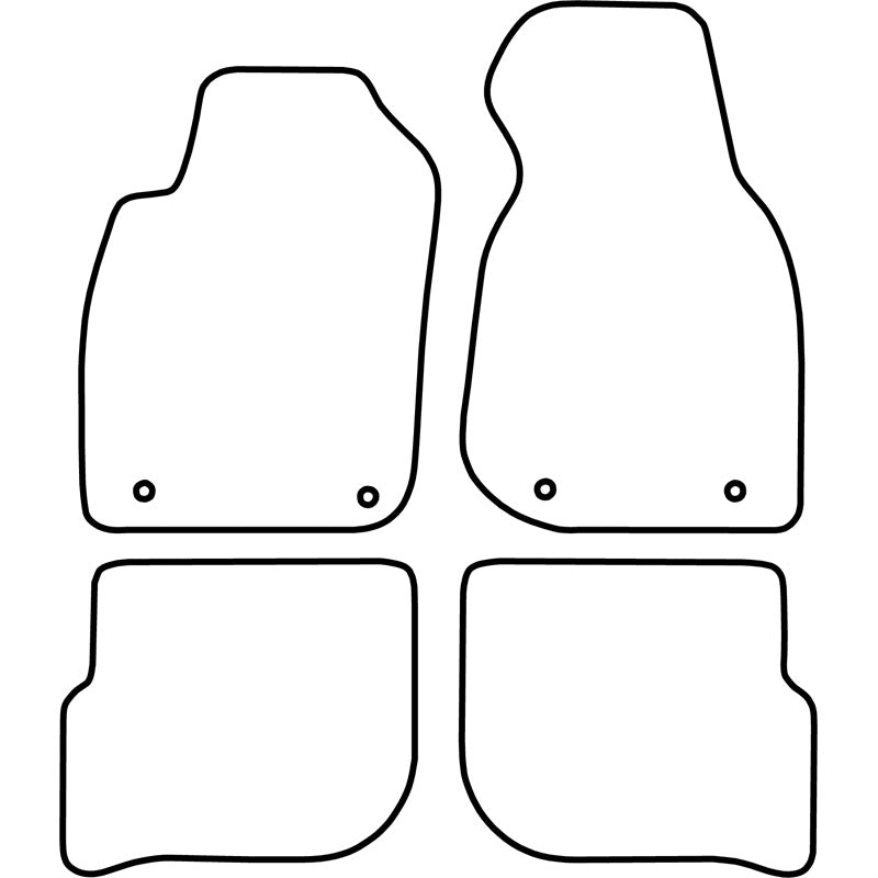 Autoteppiche passend für Audi A6 1997-1999