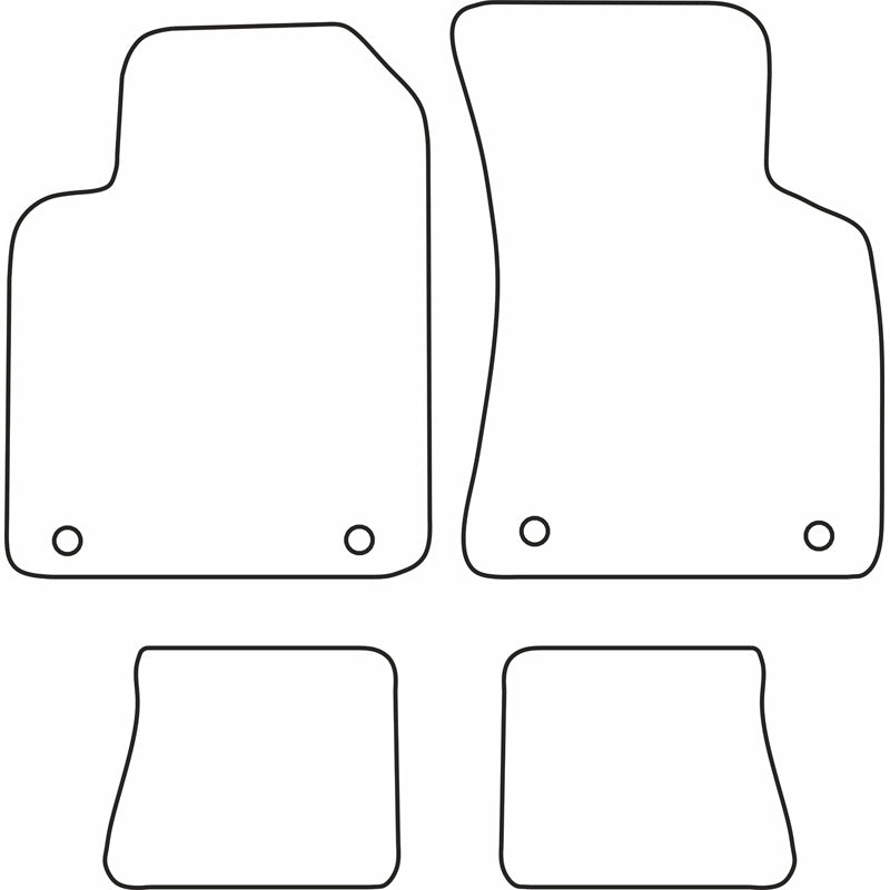 Autoteppiche passend für Audi TT 1998-2006