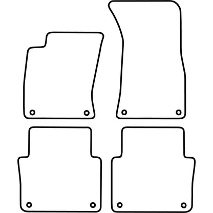 Autoteppiche passend für Audi A8 2002-2010