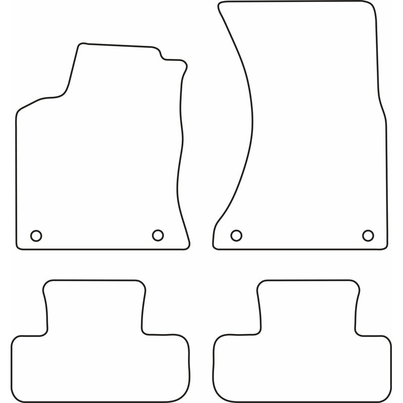 Autoteppiche passend für Audi Q5 2008-2016