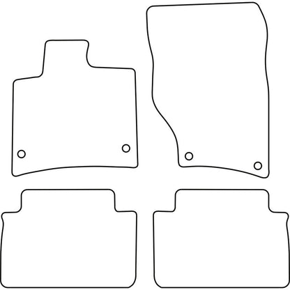 Autoteppiche passend für Audi Q7 2006-2015