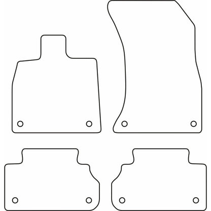 Autoteppiche passend für Audi Q5 (FY) 2017-