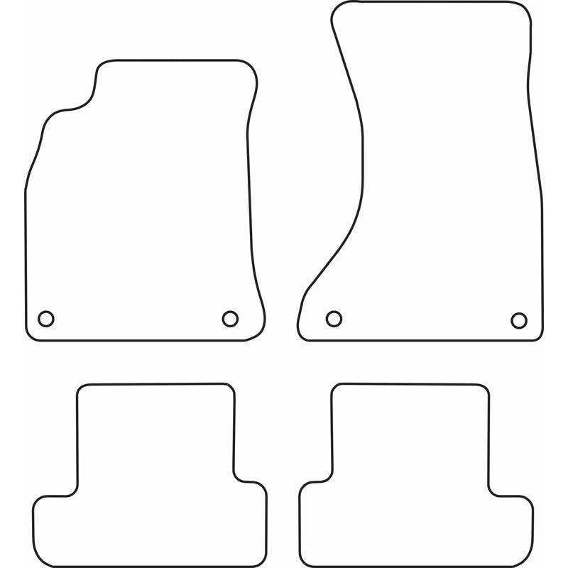 Autoteppiche passend für Audi A5 (8TA) Sportback 2009-2017