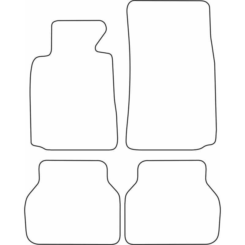 Autoteppiche passend für BMW 5er (E39) 1996-2003