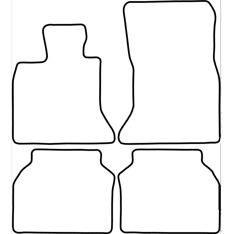 Autoteppiche passend für BMW 5er (F07) GT 2009-