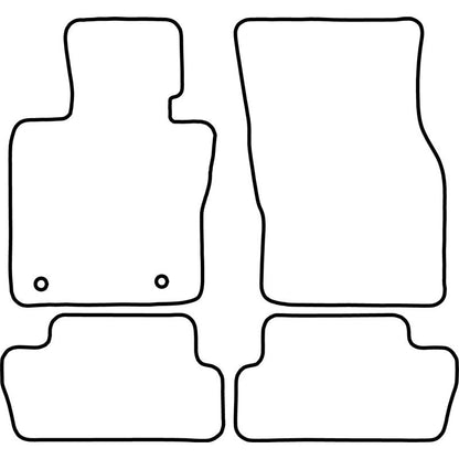 Autoteppiche passend für Mini F56 3 türer 2014-