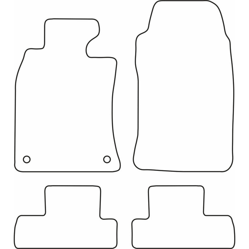 Autoteppiche passend für Mini R52 Cabrio 2005-2007