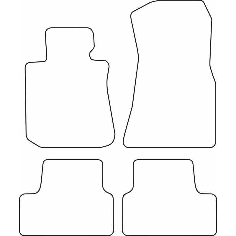 Autoteppiche passend für BMW i4 (G26) 2021-