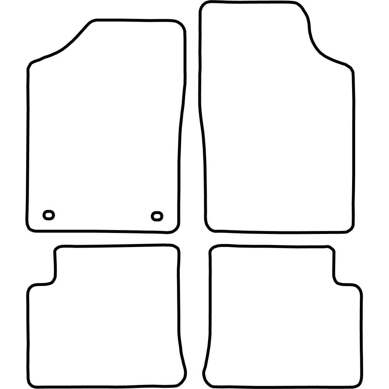 Autoteppiche passend für Citroen ZX 1992-1998