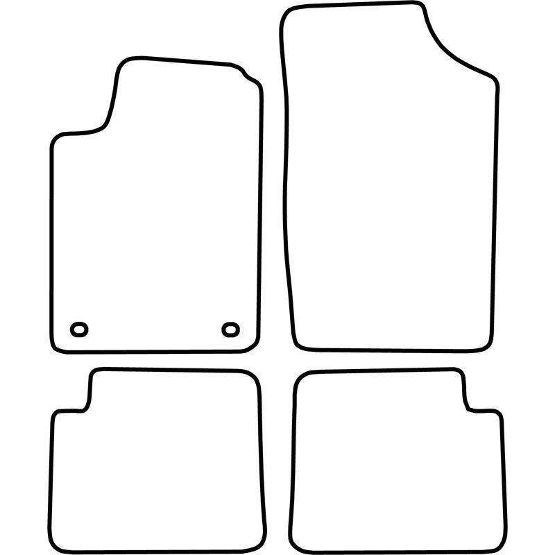 Autoteppiche passend für Citroen Xsara 1997-2004