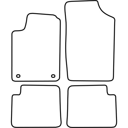 Autoteppiche passend für Citroen Xsara 1997-2004