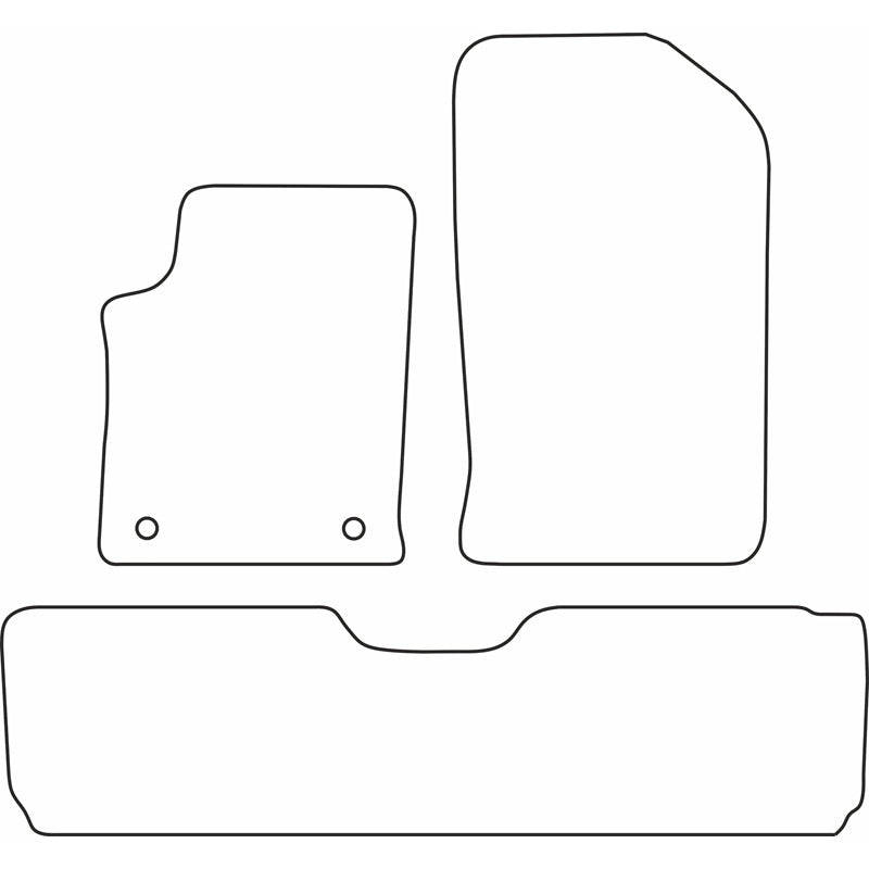 Autoteppiche passend für Citroen Xsara Picasso 2000-2006