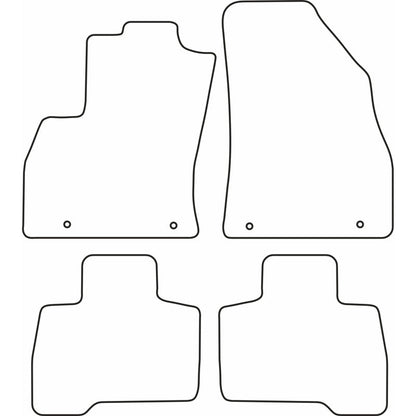 Autoteppiche passend für Citroen Nemo Multispace