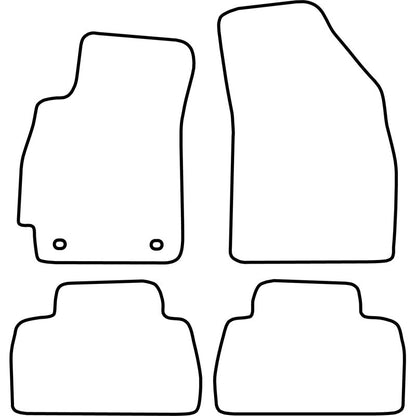 Autoteppiche passend für Daewoo Nubira 1997-2000