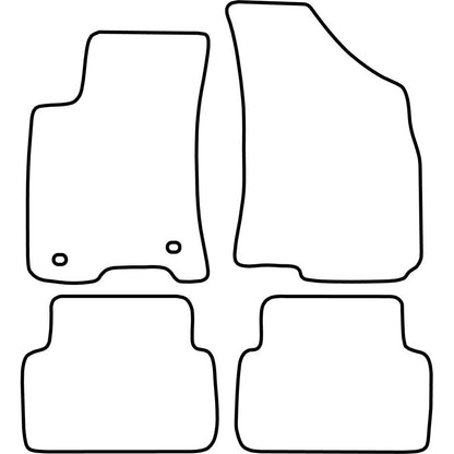 Autoteppiche passend für Daewoo Lanos 1997-2003