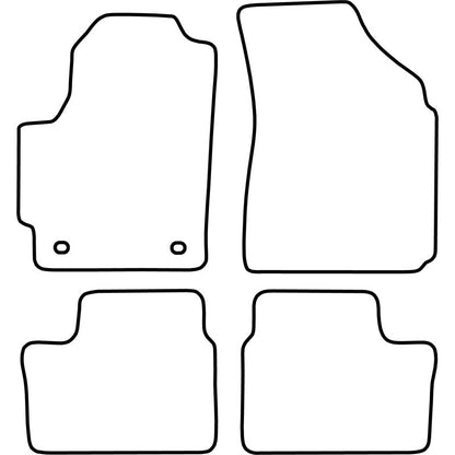 Autoteppiche passend für Daewoo Matiz 2001-2006