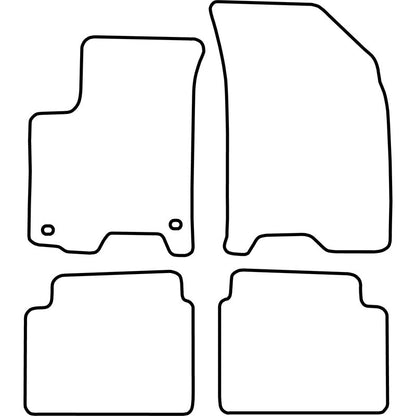 Autoteppiche passend für Daewoo Kalos 2002-2006