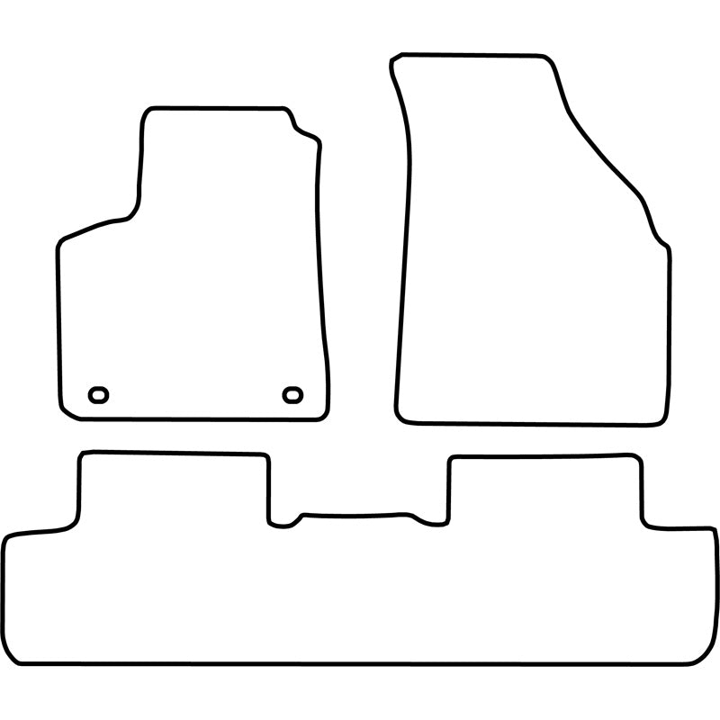 Autoteppiche passend für Chevrolet Tacuma 2004-2009