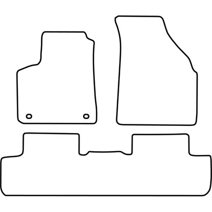 Autoteppiche passend für Chevrolet Tacuma 2004-2009