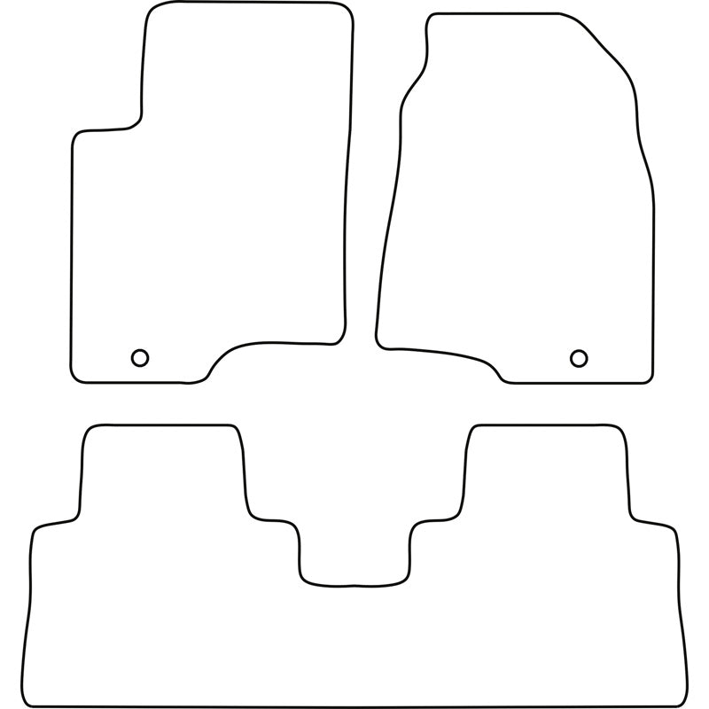 Autoteppiche passend für Chevrolet Captiva 2006-2011