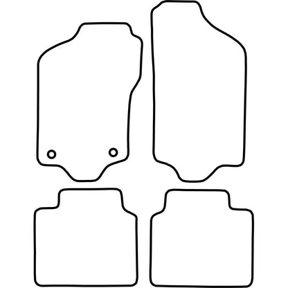 Autoteppiche passend für Fiat Tempra 1990-2000