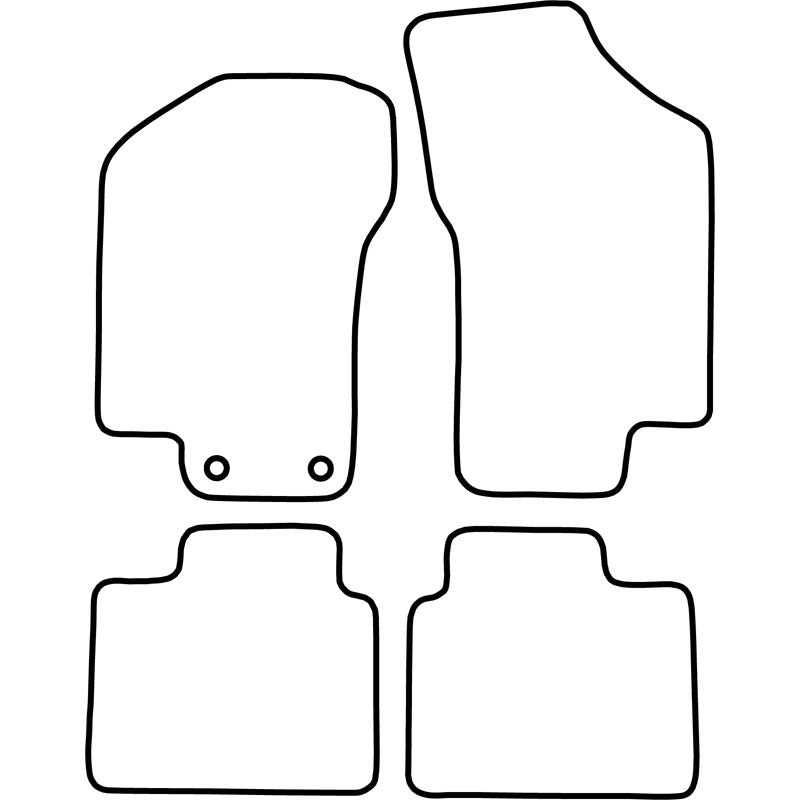 Autoteppiche passend für Fiat Tipo 1988-1995