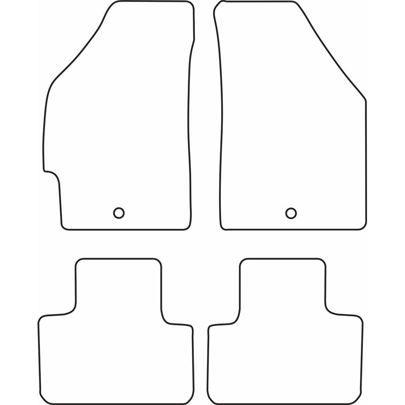 Autoteppiche passend für Fiat Punto 1999-2003