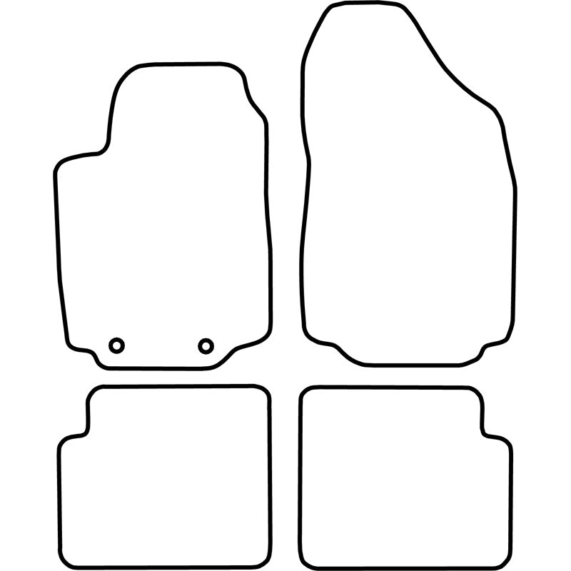 Autoteppiche passend für Fiat Stilo 2001-2008