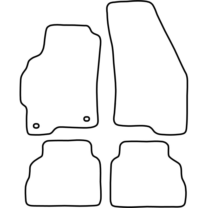 Autoteppiche passend für Ford Mondeo 1993-2000