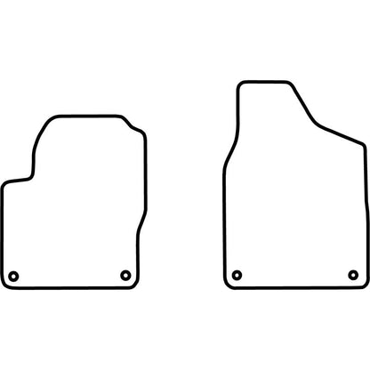 Autoteppiche passend für Ford Galaxy 1996-2006 (nur vorne)