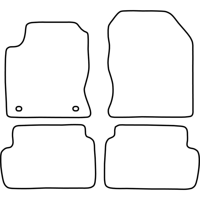 Autoteppiche passend für Ford Focus 1998-2002