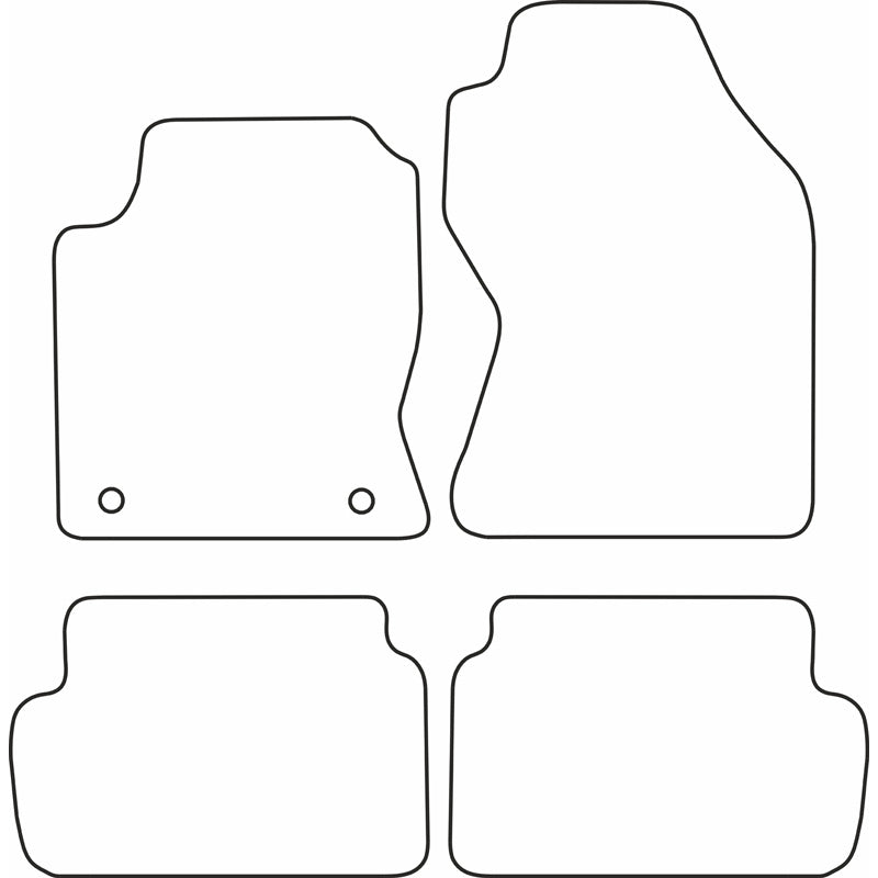 Autoteppiche passend für Ford Focus 2002-2004