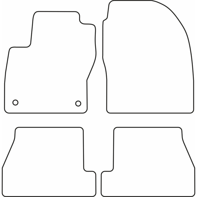 Autoteppiche passend für Ford Focus 2011-2015