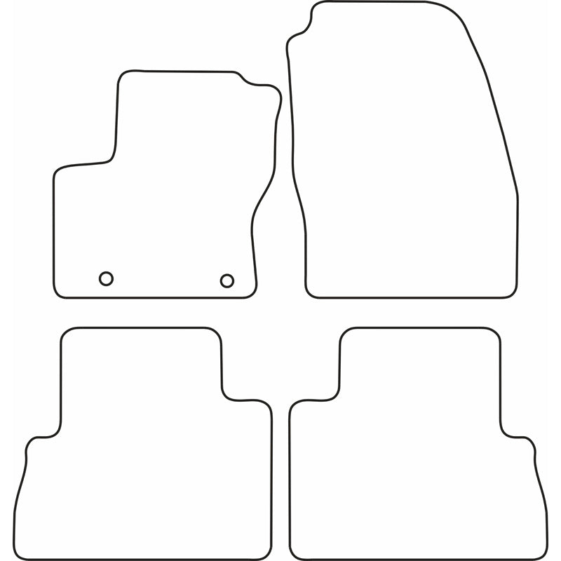 Autoteppiche passend für Ford Focus C-Max 2011-2013