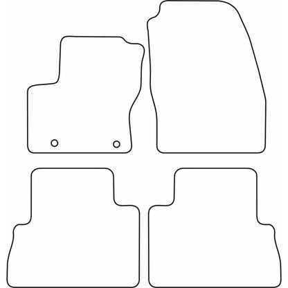 Autoteppiche passend für Ford Focus C-Max 2011-2013