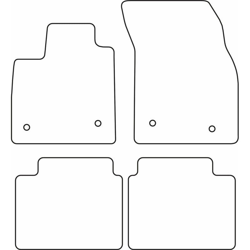 Autoteppiche passend für Ford Focus IV 2018-