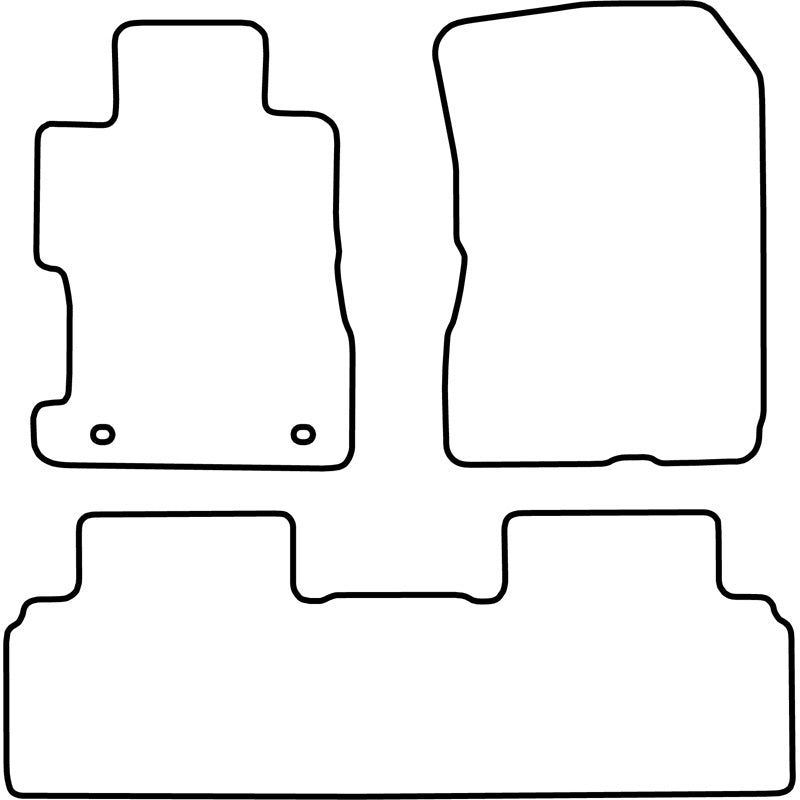 Autoteppiche passend für Honda Civic Hybrid 2006-