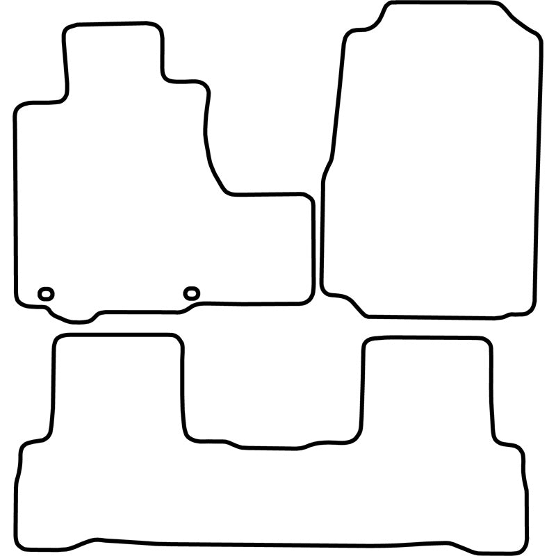 Autoteppiche passend für Honda CR-V 2007-2013