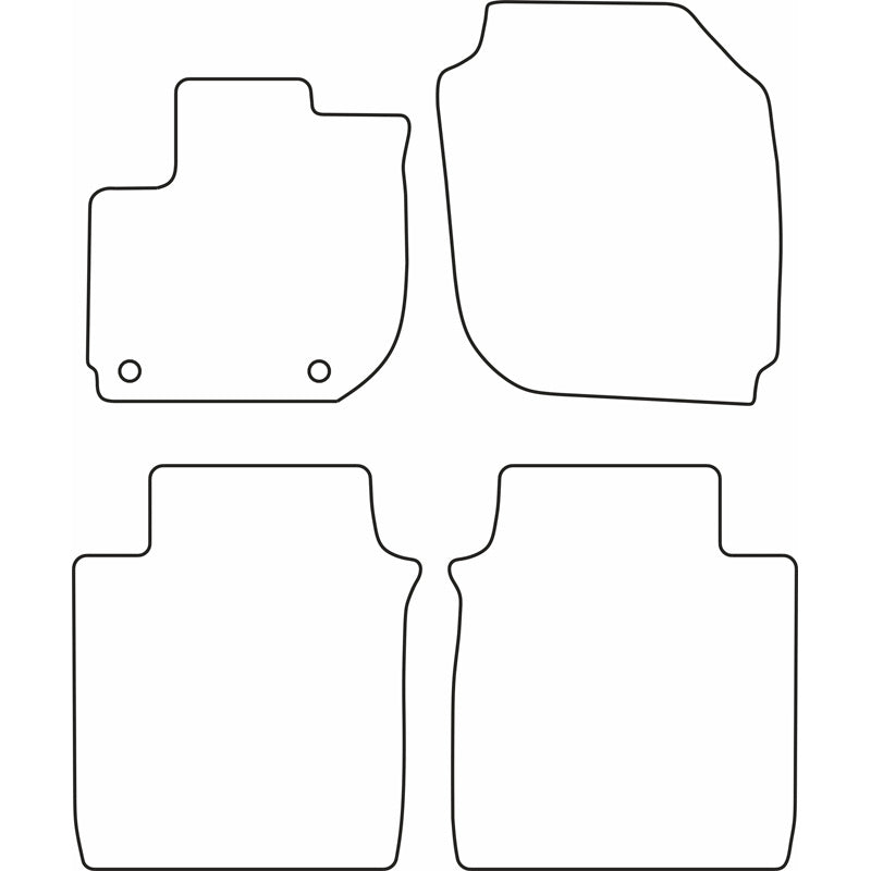 Autoteppiche passend für Honda Jazz IV 2015-2020