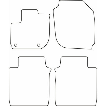 Autoteppiche passend für Honda Jazz IV 2015-2020