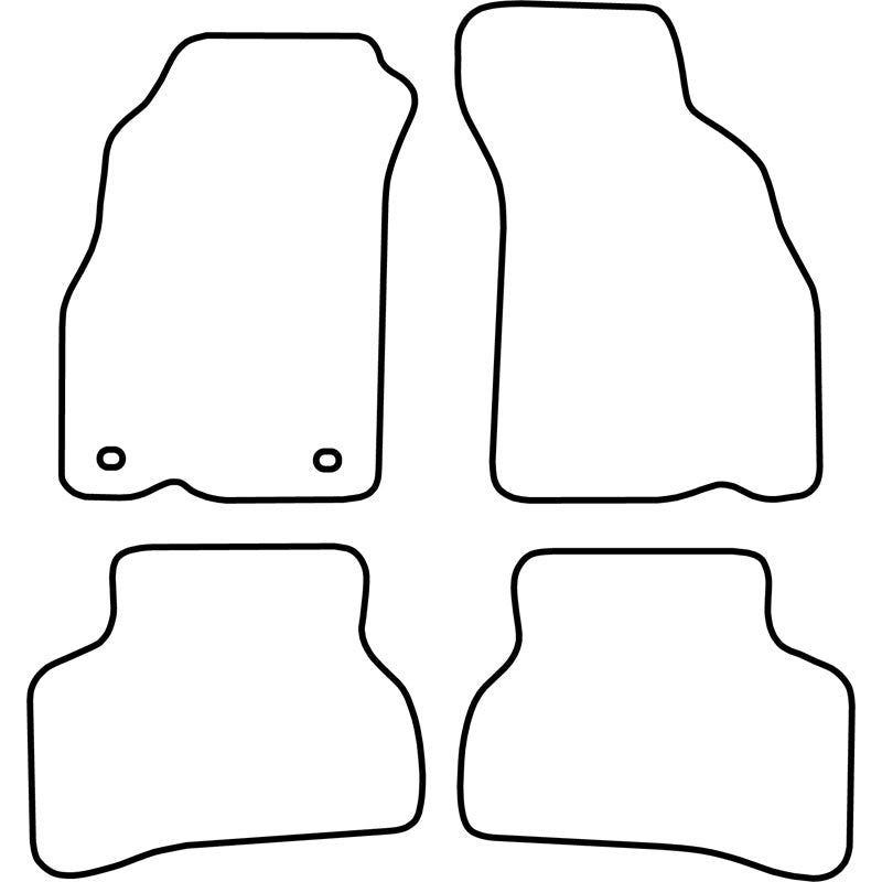 Autoteppiche passend für Hyundai Excel 1994-2000