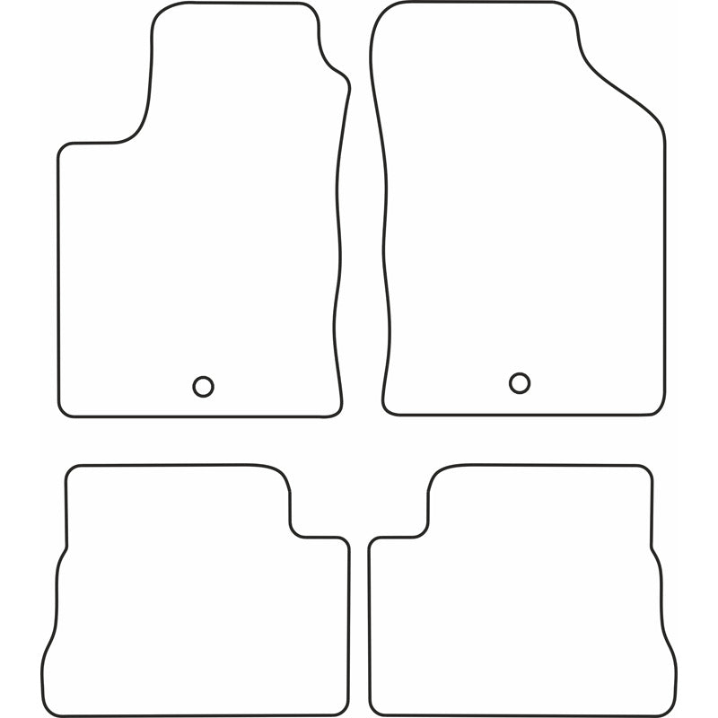 Autoteppiche passend für Hyundai Getz 2002-2008