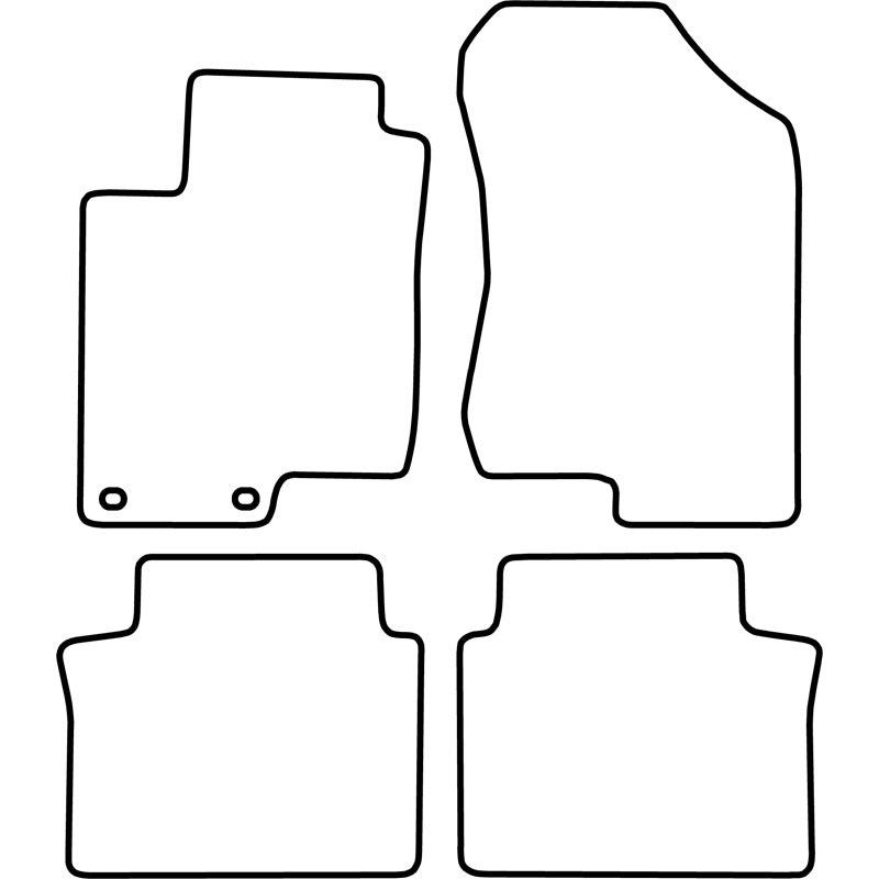 Autoteppiche passend für Hyundai Sonata 2005-2010