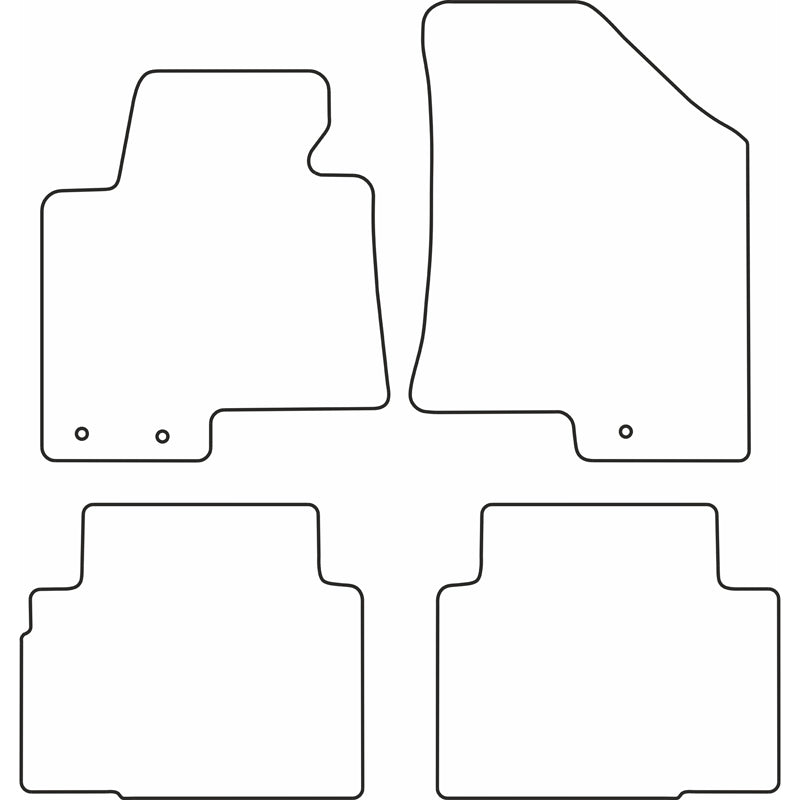 Autoteppiche passend für Hyundai ix35 2010-