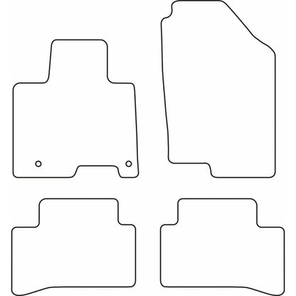 Autoteppiche passend für Hyundai Tucson (NX4E) 48V Mild & Plug-In Hybrid 2020- exkl. Full Hybrid
