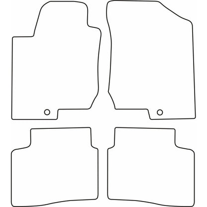 Autoteppiche passend für Kia Cee'd 2007-2010
